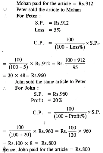 Selina Concise Mathematics Class 8 ICSE Solutions Chapter 8 Profit, Loss and Discount Ex 8B 28
