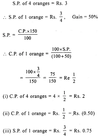 Selina Concise Mathematics Class 8 ICSE Solutions Chapter 8 Profit, Loss and Discount Ex 8C 30