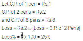 Selina Concise Mathematics Class 8 ICSE Solutions Chapter 8 Profit, Loss and Discount Ex 8C 35