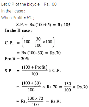 Selina Concise Mathematics Class 8 ICSE Solutions Chapter 8 Profit, Loss and Discount Ex 8C 40