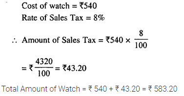 Selina Concise Mathematics Class 8 ICSE Solutions Chapter 8 Profit, Loss and Discount Ex 8E 63