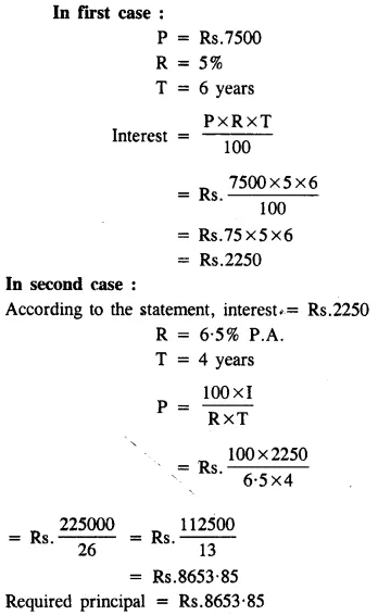 Selina Concise Mathematics Class 8 ICSE Solutions Chapter 9 Simple and Compound Interest Ex 9B 22