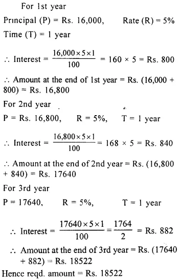 Selina Concise Mathematics Class 8 ICSE Solutions Chapter 9 Simple and Compound Interest Ex 9C 36