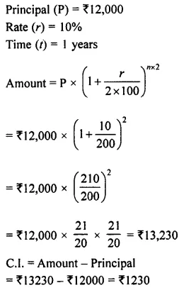 Selina Concise Mathematics Class 8 ICSE Solutions Chapter 9 Simple and Compound Interest Ex 9C 48