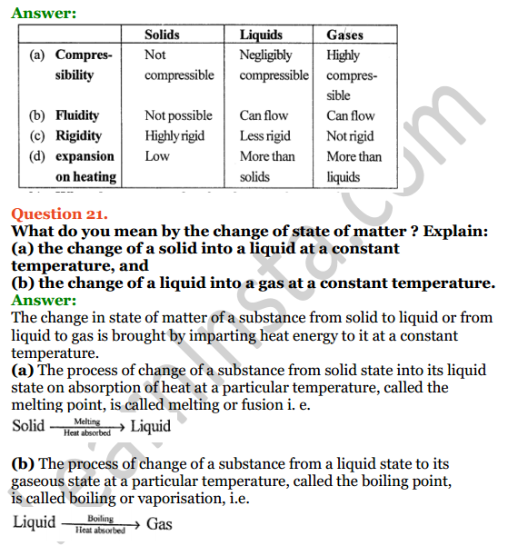 Selina Concise Physics Class 6 ICSE Solutions Chapter 1 Matter 12