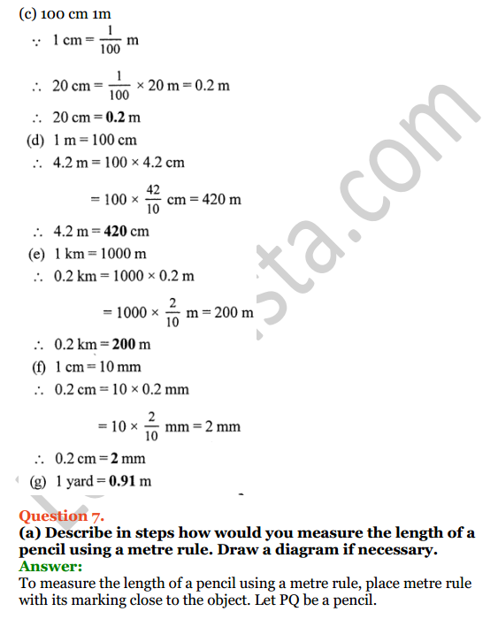 Selina Concise Physics Class 6 ICSE Solutions Chapter 2 Physical Quantities and Measurement 6