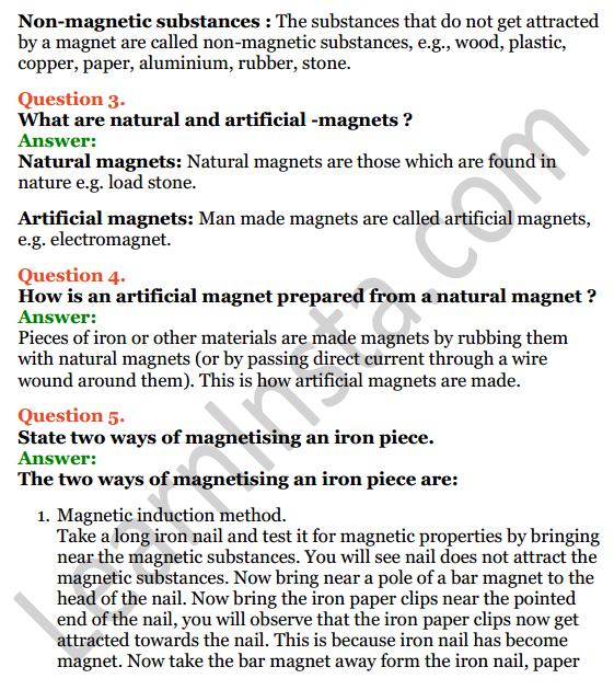 Selina Concise Physics Class 6 ICSE Solutions Chapter 6 Magnetism 4