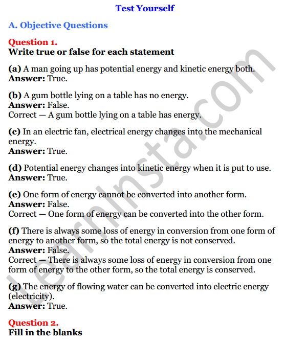 Selina Concise Physics Class 7 ICSE Solutions Chapter 3 Energy 1