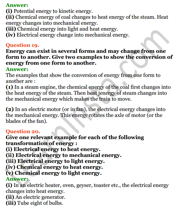 Selina Concise Physics Class 7 ICSE Solutions Chapter 3 Energy 11