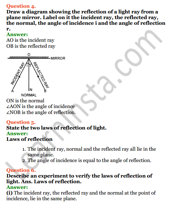Selina Concise Physics Class 7 ICSE Solutions Chapter 4 Light Energy 7