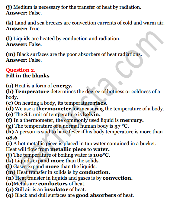 Selina Concise Physics Class 7 ICSE Solutions Chapter 5 Heat 2