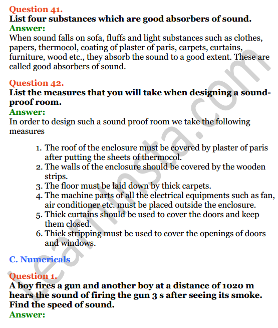 Selina Concise Physics Class 7 ICSE Solutions Chapter 6 Sound 16