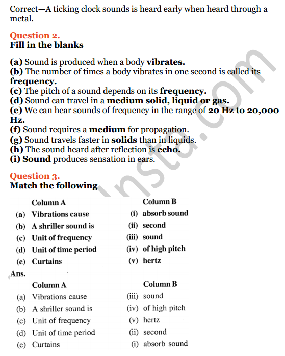Selina Concise Physics Class 7 ICSE Solutions Chapter 6 Sound 2