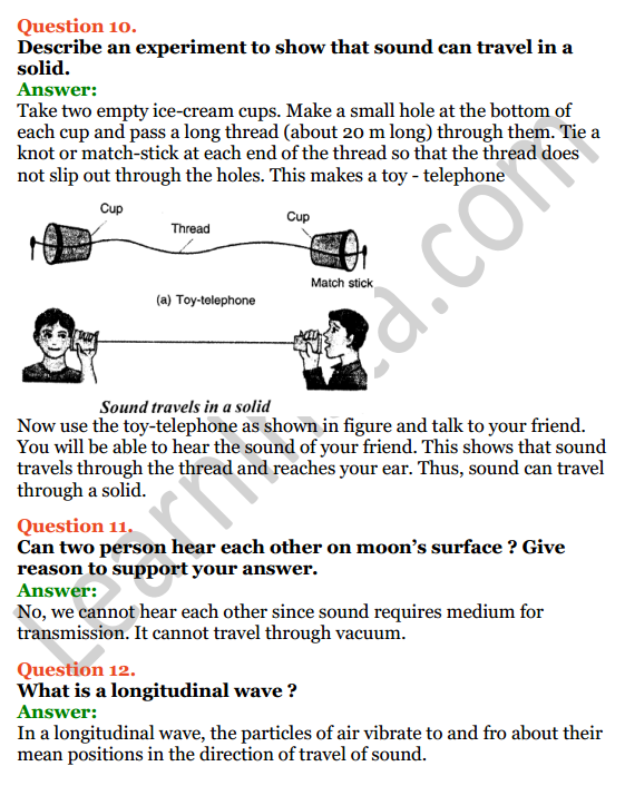 Selina Concise Physics Class 7 ICSE Solutions Chapter 6 Sound 8