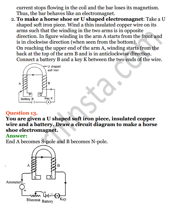 Selina Concise Physics Class 7 ICSE Solutions Chapter 7 Electricity and Magnetism 12
