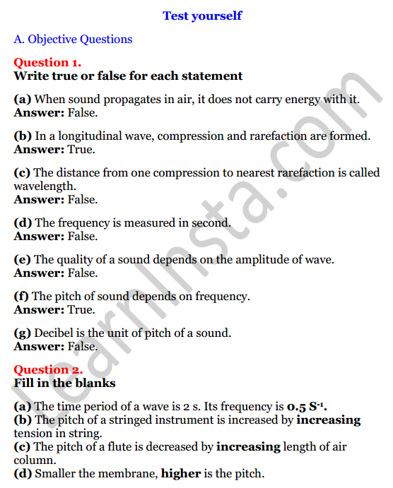 Selina Concise Physics Class 8 ICSE Solutions Chapter 7 Sound 1