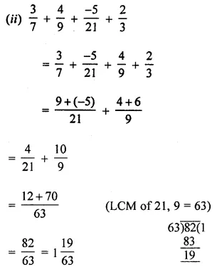 ML Aggarwal Class 8 Solutions for ICSE Maths Chapter 1 Rational Numbers Ex 1.1 14