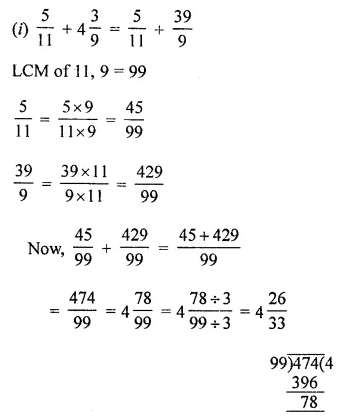 ML Aggarwal Class 8 Solutions for ICSE Maths Chapter 1 Rational Numbers Ex 1.1 4