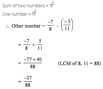 ML Aggarwal Class 8 Solutions for ICSE Maths Chapter 1 Rational Numbers Ex 1.2 6