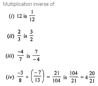 ML Aggarwal Class 8 Solutions for ICSE Maths Chapter 1 Rational Numbers Ex 1.3 10