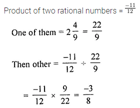 ML Aggarwal Class 8 Solutions for ICSE Maths Chapter 1 Rational Numbers Ex 1.4 6