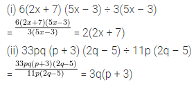 ML Aggarwal Class 8 Solutions for ICSE Maths Chapter 11 Factorisation Ex 11.5 2