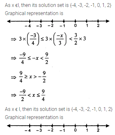 ML Aggarwal Class 8 Solutions for ICSE Maths Chapter 12 Linear Equations and Inequalities in one Variable Check Your Progress 20