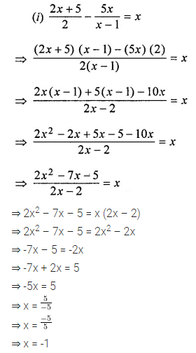 ML Aggarwal Class 8 Solutions for ICSE Maths Chapter 12 Linear Equations and Inequalities in one Variable Ex 12.1 18