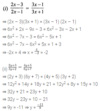ML Aggarwal Class 8 Solutions for ICSE Maths Chapter 12 Linear Equations and Inequalities in one Variable Ex 12.1 21