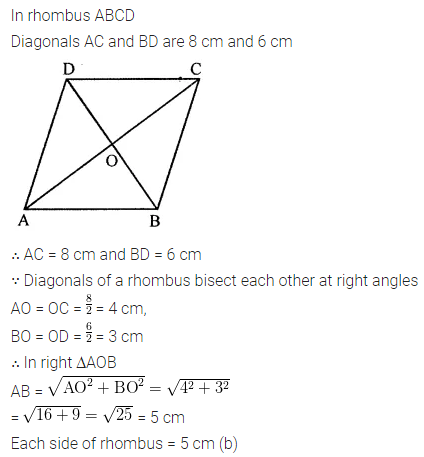 ML Aggarwal Class 8 Solutions for ICSE Maths Chapter 13 Understanding Quadrilaterals Objective Type Questions 26