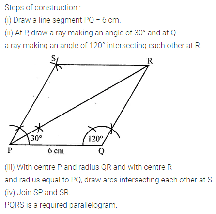 ML Aggarwal Class 8 Solutions for ICSE Maths Chapter 14 Constructions of Quadrilaterals Objective Type Questions 2