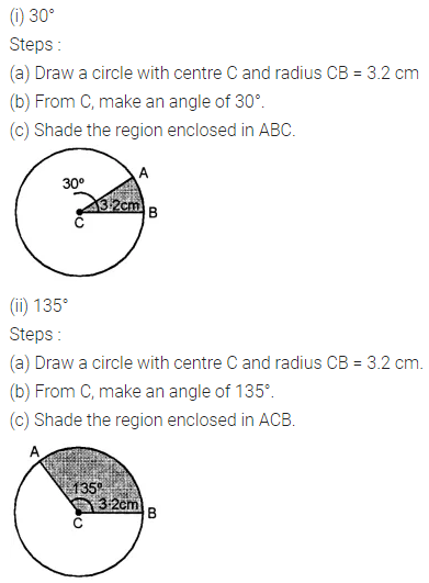 ML Aggarwal Class 8 Solutions for ICSE Maths Chapter 15 Circle Check Your Progress 2