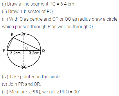 ML Aggarwal Class 8 Solutions for ICSE Maths Chapter 15 Circle Check Your Progress 4