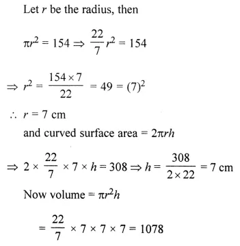 ML Aggarwal Class 8 Solutions for ICSE Maths Chapter 18 Mensuration Ex 18.4 19