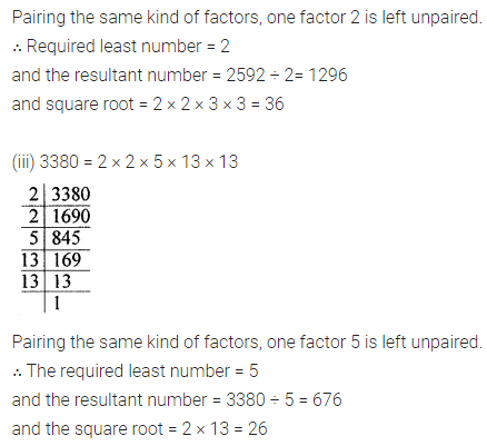 ML Aggarwal Class 8 Solutions for ICSE Maths Chapter 3 Squares and Square Roots Ex 3.3 18