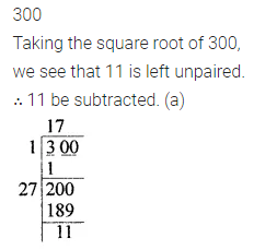 ML Aggarwal Class 8 Solutions for ICSE Maths Chapter 3 Squares and Square Roots Objective Type Questions 13