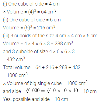 ML Aggarwal Class 8 Solutions for ICSE Maths Chapter 4 Cubes and Cube Roots Objective Type Questions 17