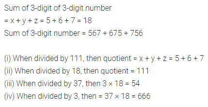 ML Aggarwal Class 8 Solutions for ICSE Maths Chapter 5 Playing with Numbers Check Your Progress 3