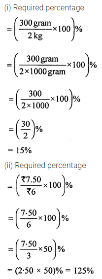 ML Aggarwal Class 8 Solutions for ICSE Maths Chapter 7 Percentage Ex 7.1 13