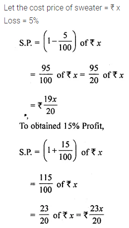 ML Aggarwal Class 8 Solutions for ICSE Maths Chapter 7 Percentage Ex 7.2 31