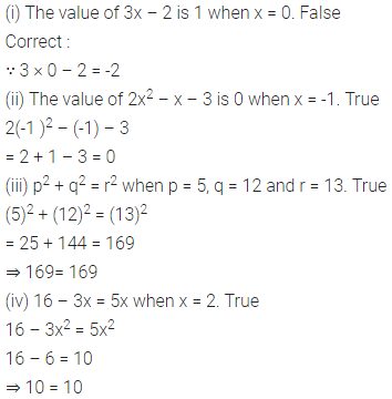 ML Aggarwal Class 6 Solutions for CISE Maths Chapter 9 Algebra Ex 9.4 9