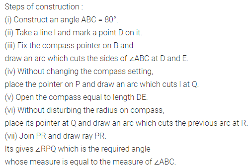 ML Aggarwal Class 6 Solutions for ICSE Maths Chapter 13 Practical Geometry Ex 13.3 1
