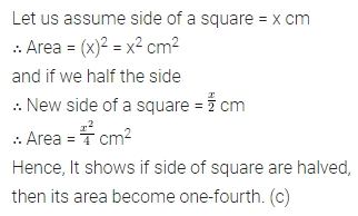 ML Aggarwal Class 6 Solutions for ICSE Maths Chapter 14 Mensuration Objective Type Questions 9
