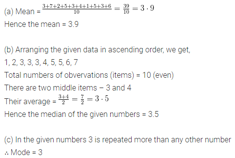 ML Aggarwal Class 6 Solutions for ICSE Maths Chapter 15 Data Handling Ex 15.5 5