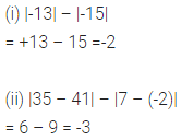 ML Aggarwal Class 6 Solutions for ICSE Maths Chapter 3 Integers Check Your Progress 3