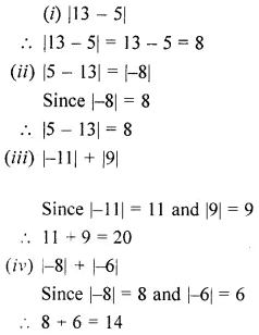 ML Aggarwal Class 6 Solutions for ICSE Maths Chapter 3 Integers Ex 3.1 12