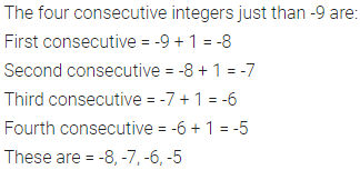 ML Aggarwal Class 6 Solutions for ICSE Maths Chapter 3 Integers Ex 3.1 6