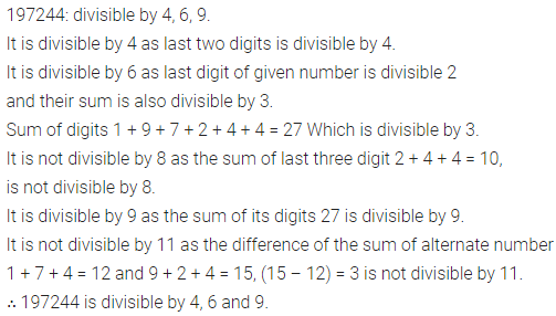 ML Aggarwal Class 6 Solutions for ICSE Maths Chapter 4 Playing with Numbers Check Your Progress 5