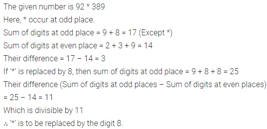 ML Aggarwal Class 6 Solutions for ICSE Maths Chapter 4 Playing with Numbers Check Your Progress 8