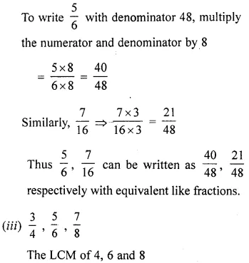 ML Aggarwal Class 6 Solutions for ICSE Maths Chapter 6 Fractions Ex 6.3 28